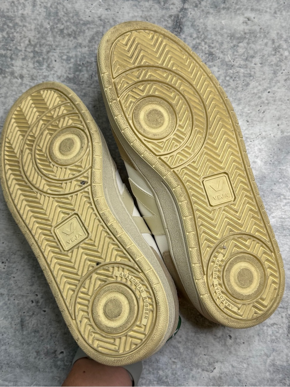 Veja V-10 sneakers Extra White Sahara Emeraude 39 - Picture 4 of 9